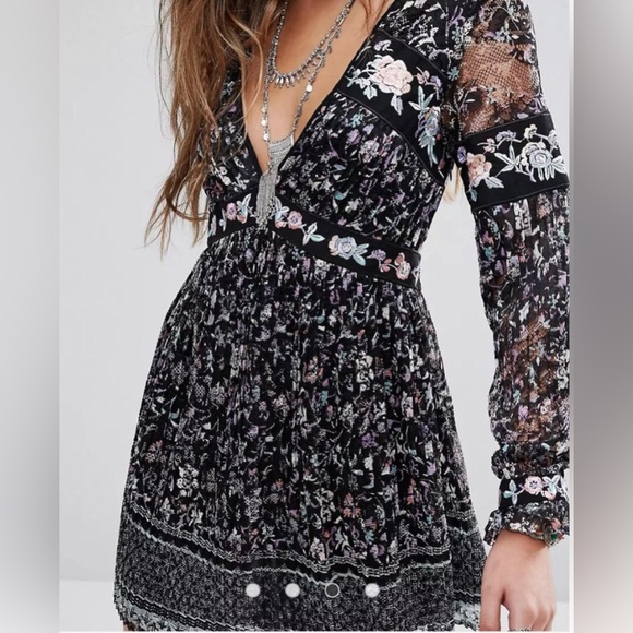 Free People Cherry Blossom Dress - Picture 2 of 6
